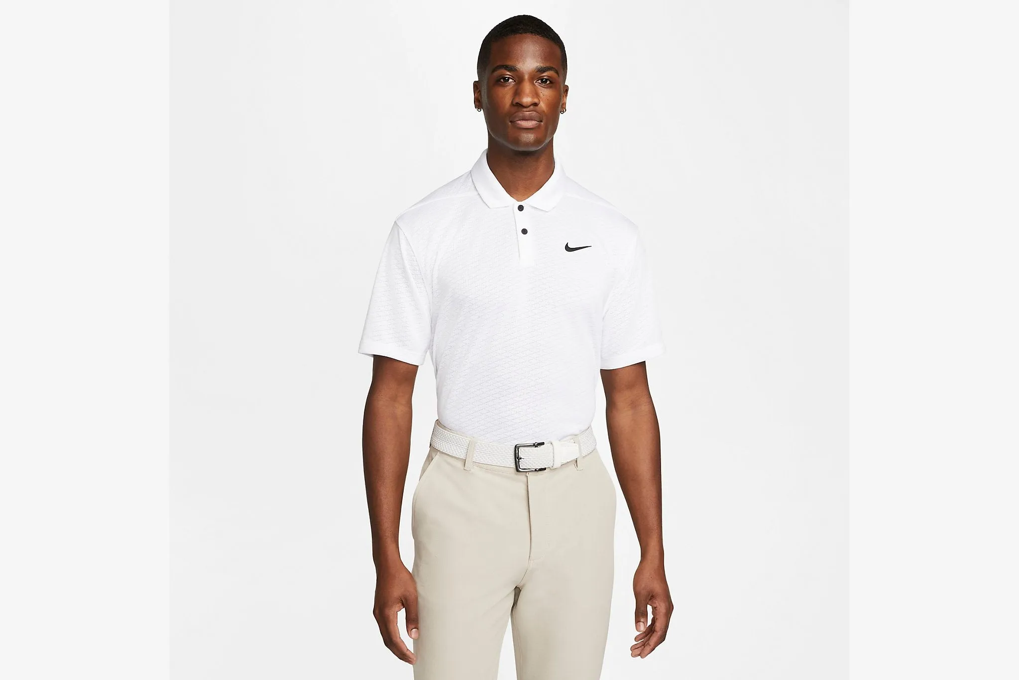 Thick Glow Nike Golf "Victory Polo"  M - White