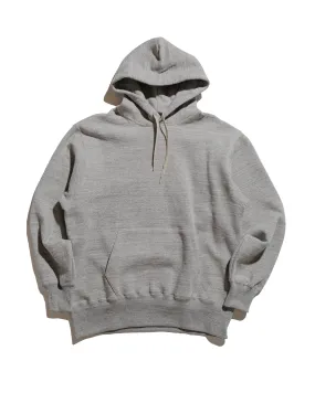 The Real McCoy??s MC24114 10 Oz. Loopwheel Hooded Sweatshirt Gray Festival Fashion product marketing