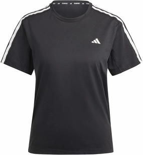 Reversible Design Concept Odor-resistant Women's Own the Run 3 Stripes T-shirt