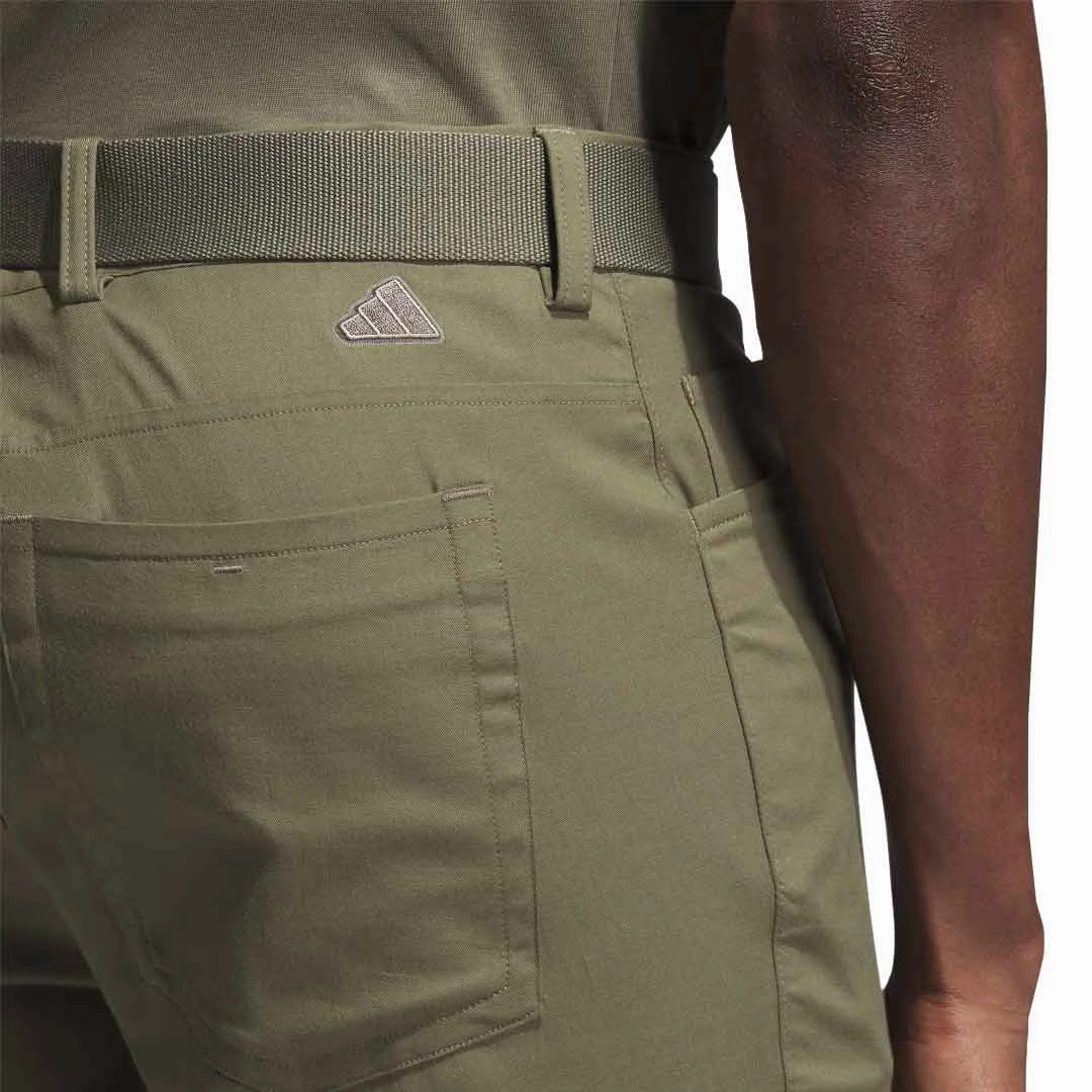 adidas - Men's Go-To 5 Pocket Pant (HR7926) Non Restrictive Cuffing Zero Waste Manufacturing Process