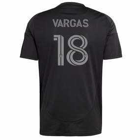 adidas Kerwin Vargas Charlotte FC Away Jersey 25/26 (Black) Non Restrictive Tailoring