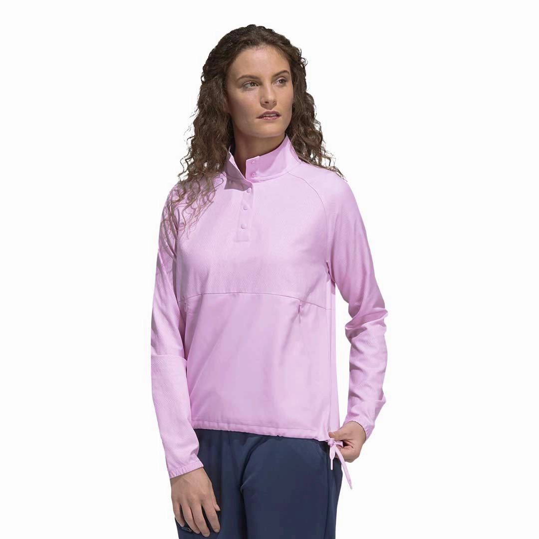 Air Ready adidas - Women's Embossed 1/4 Snap Pullover (HG6992)