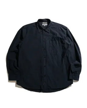 Merz B. Schwanen SHIRT01 Unisex Cotton Poplin Shirt Charcoal Tailored Fit Year-Round Wear