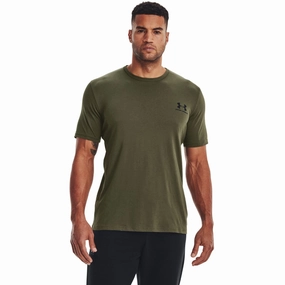 yoga clothing Comfortable Layer Left Chest Logo T-shirt