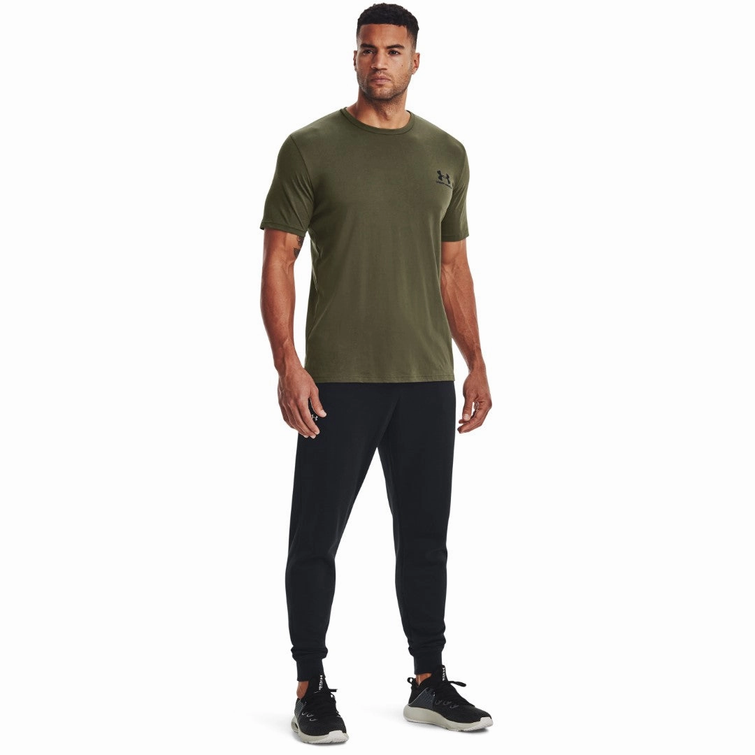right size Eye-Catching Left Chest Logo T-shirt