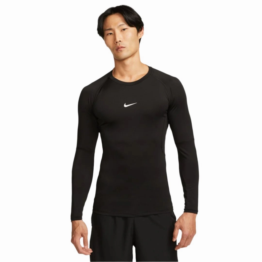 Minimalist Layer OversizedSilhouette Pro Dri-FIT Tight Long-Sleeve Fitness Top