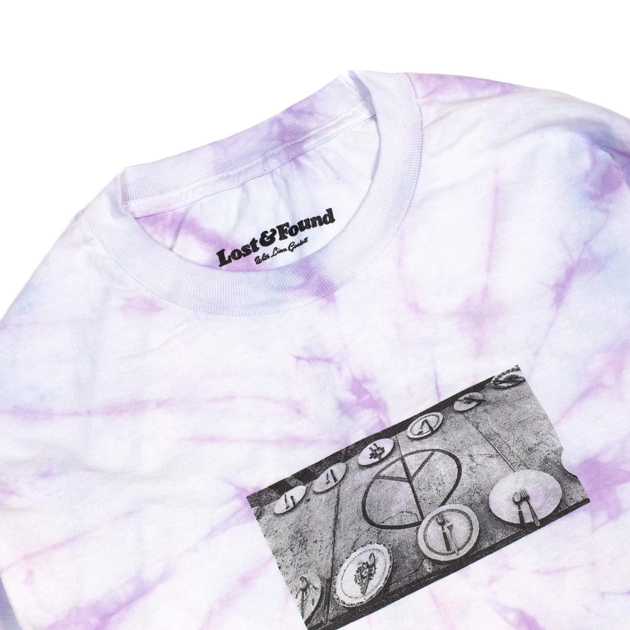 Liam Goslett Hippie Dining Table Tie Dye Tee Pink insulated