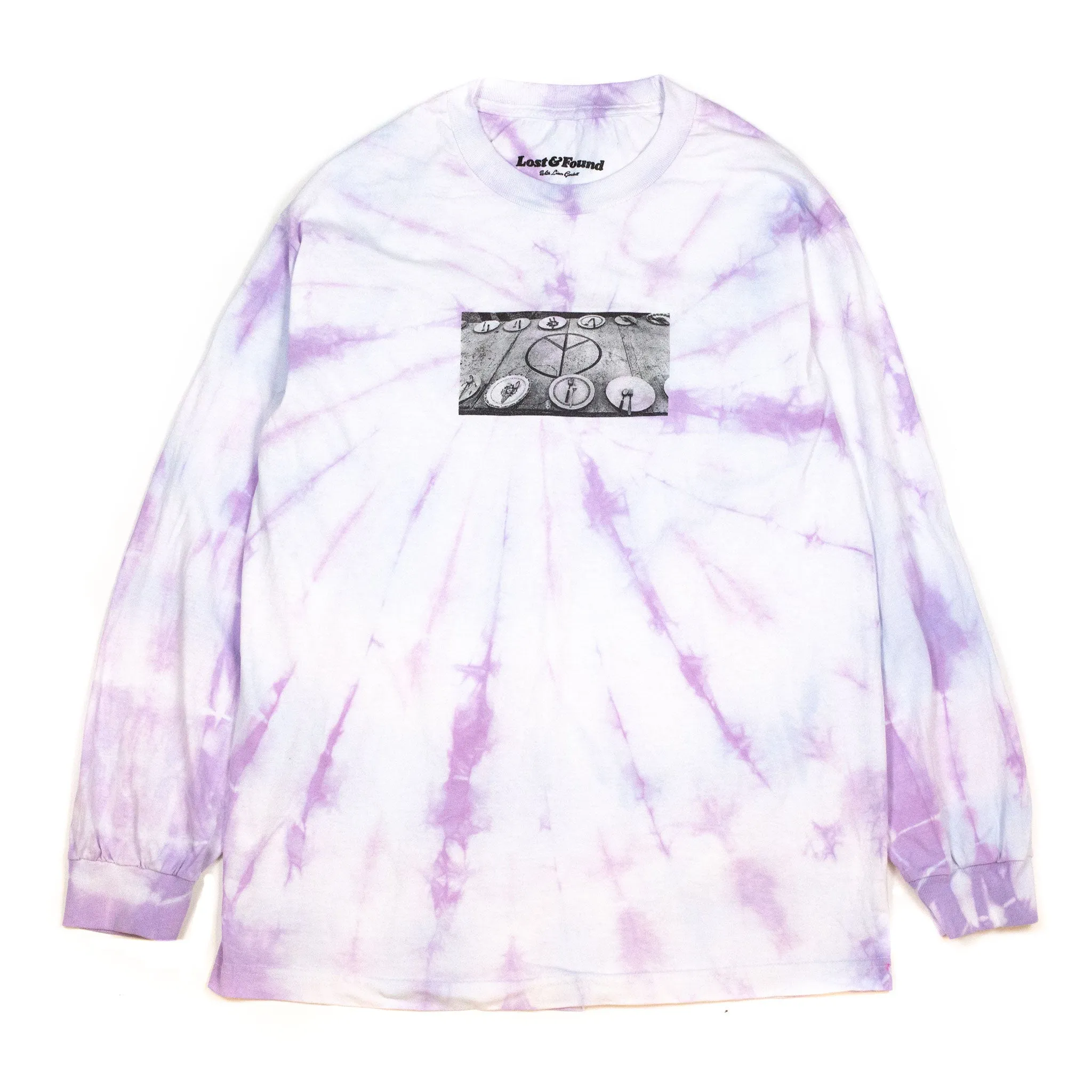 Cool and Comfortable Liam Goslett Hippie Dining Table Tie Dye Tee Pink