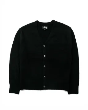 product cycling suitability product industry position St??ssy Brushed Cardigan Black