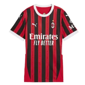 Puma - Women's AC Milan 24/25 Replica Home Jersey (774980 01) Action Gear weekend run