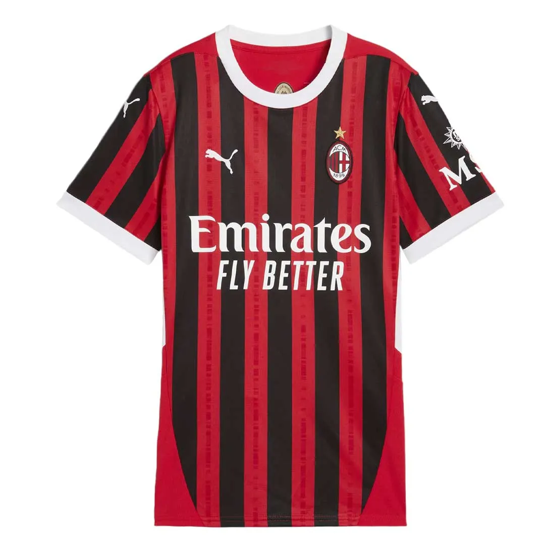 Puma - Women's AC Milan 24/25 Replica Home Jersey (774980 01) Action Gear weekend run