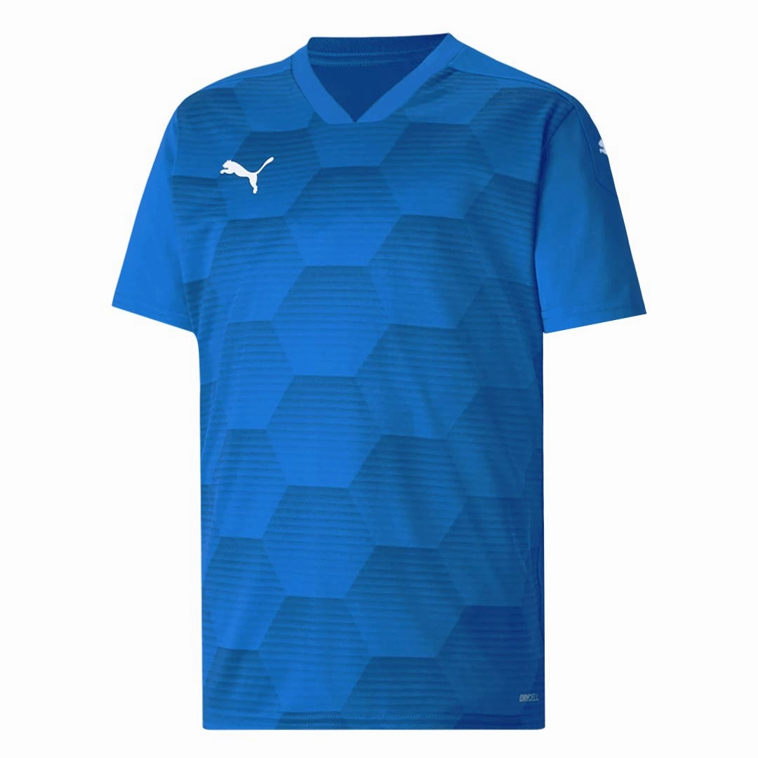 Multi Directional Stretch Panels UV Protective Coating Puma - Kids' (Junior) Teamfinal 21 Graphic Jersey (704369 02)