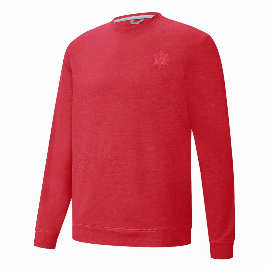 Puma - Men's Cloudspun Maple Crewneck (536232 03) Four Way Stretch Fabric Everyday Motion