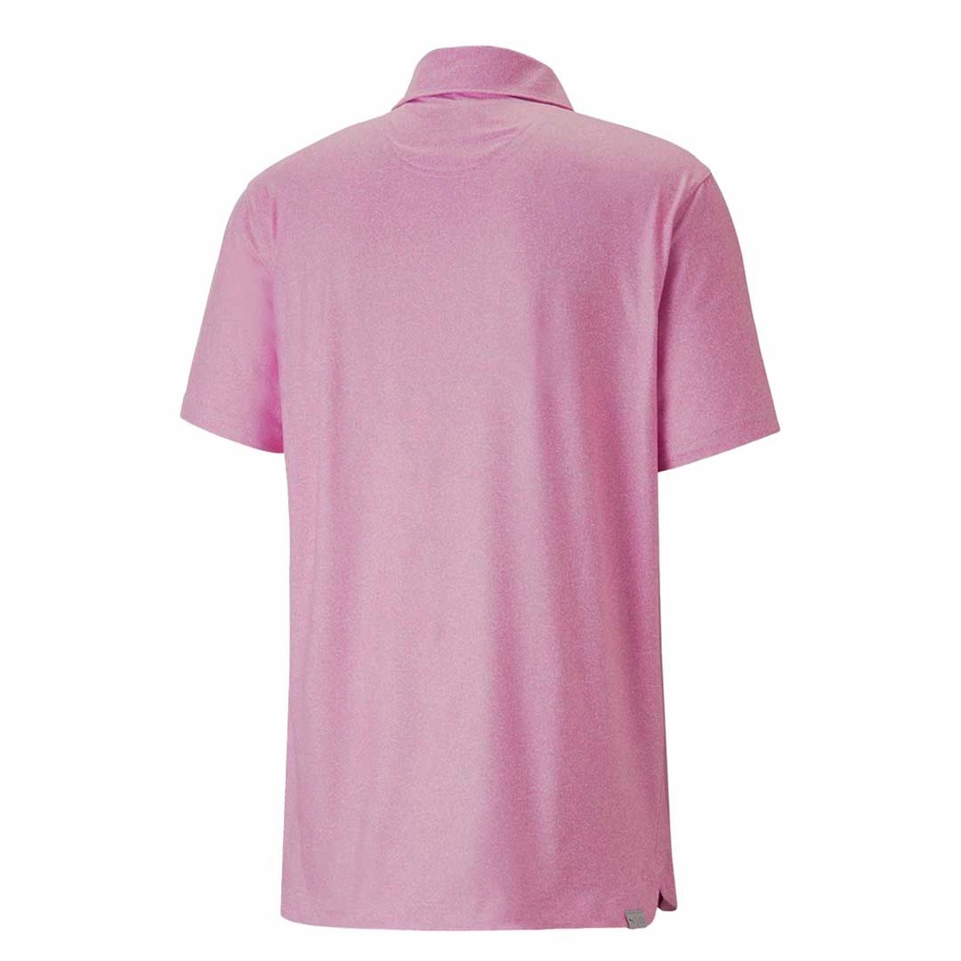 Vented Back Design Modern Cut Puma - Men's Cloudspun Primary Polo (538993 04)