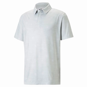 Puma - Men's Cloudspun Wheels Polo (537460 01) Weightless Layer