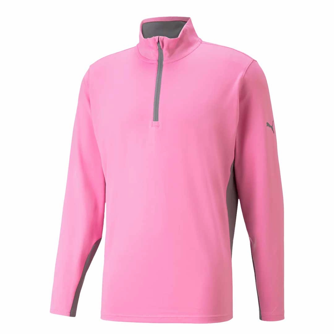 Puma - Men's Gamer Golf 1/4 Zip Pull Over Sweater (599127 39) Enhanced Durability Reinforcement Recycled Material Blend