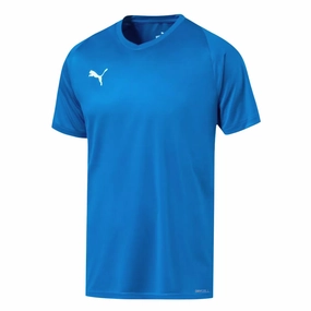 Moisture Wicking Technology Eco Friendly Recycled Yarn Puma - Men's Liga Core Jersey (703509 02)