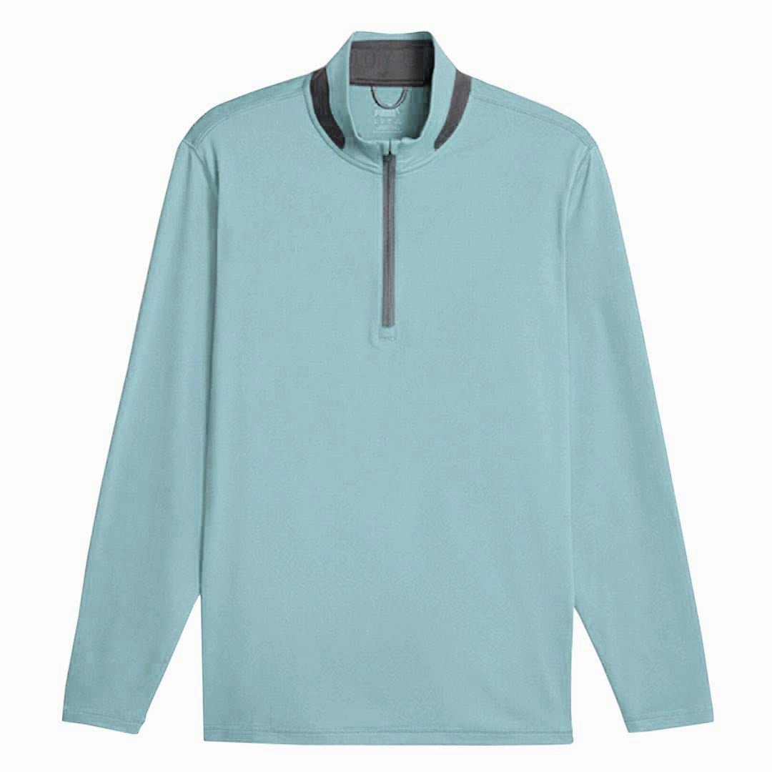 Puma - Men's Lightweight Golf 1/4 Zip Pullover (621862 14) Clean Finish