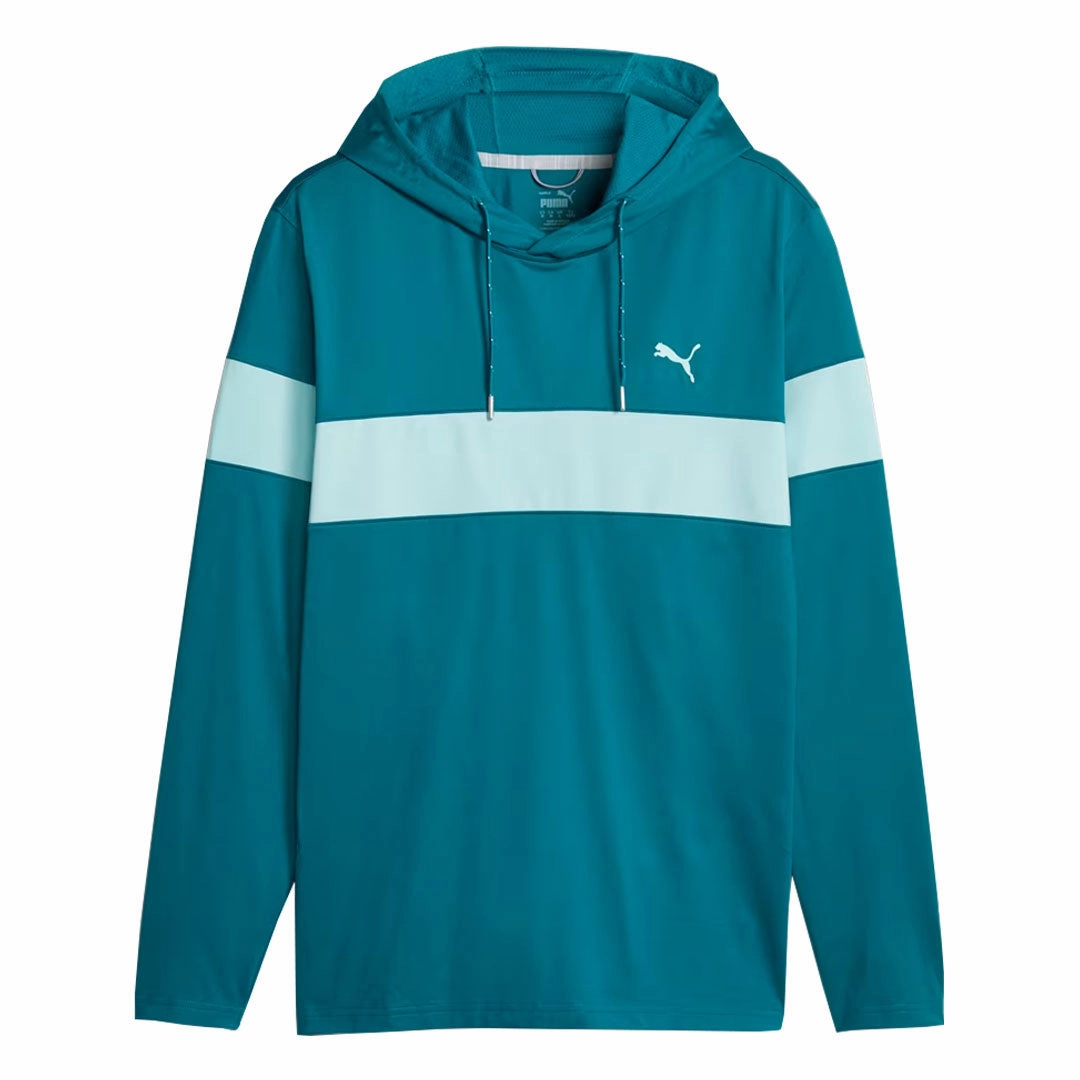 UV Protective Coating Puma - Men's Mattr Colorblock Golf Hoodie (620252 07)