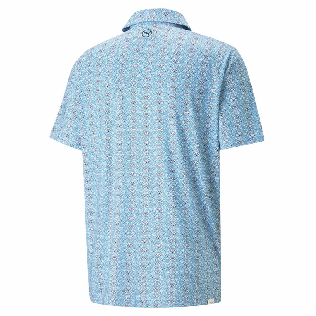 Puma - Men's Mattr Dreamer Polo (537461 02) Quick Pullover Design Yarn Dye Pattern