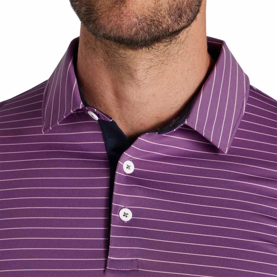Action Performance Layered Panel Design Puma - Men's MATTR Tucker Golf Polo (621786 11)