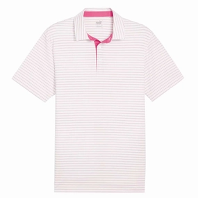 Double Layered Hem Moisture Transfer Puma - Men's MATTR Tucker Golf Polo (621786 12)