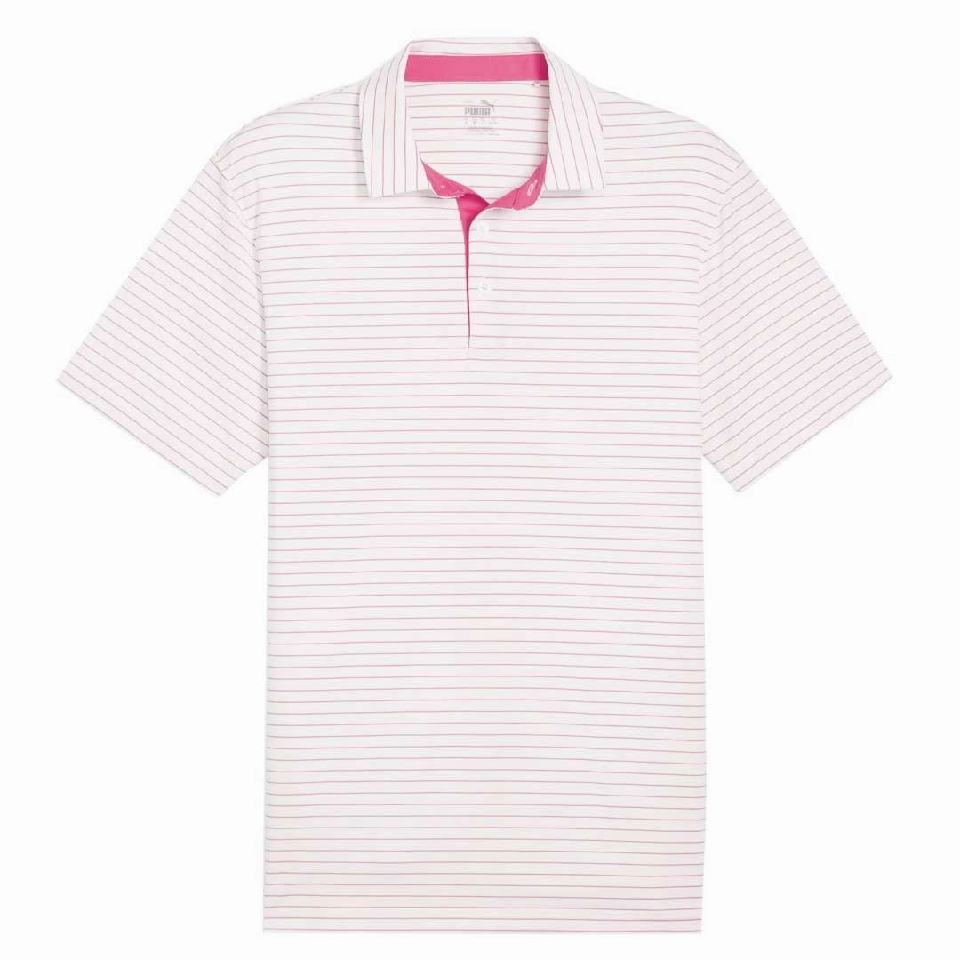 Double Layered Hem Moisture Transfer Puma - Men's MATTR Tucker Golf Polo (621786 12)