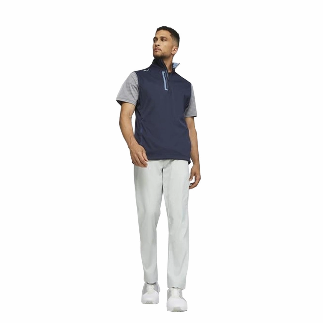 Antibacterial Fiber Blend Puma - Men's Momentum Wind Golf Vest (622749 02)