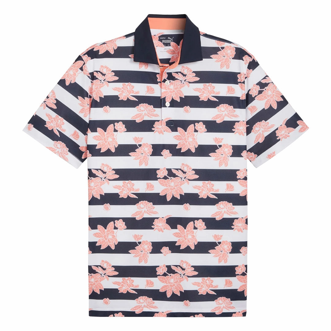 Thermoregulating Material Puma - Men's Pique Garden Golf Polo (624488 01)