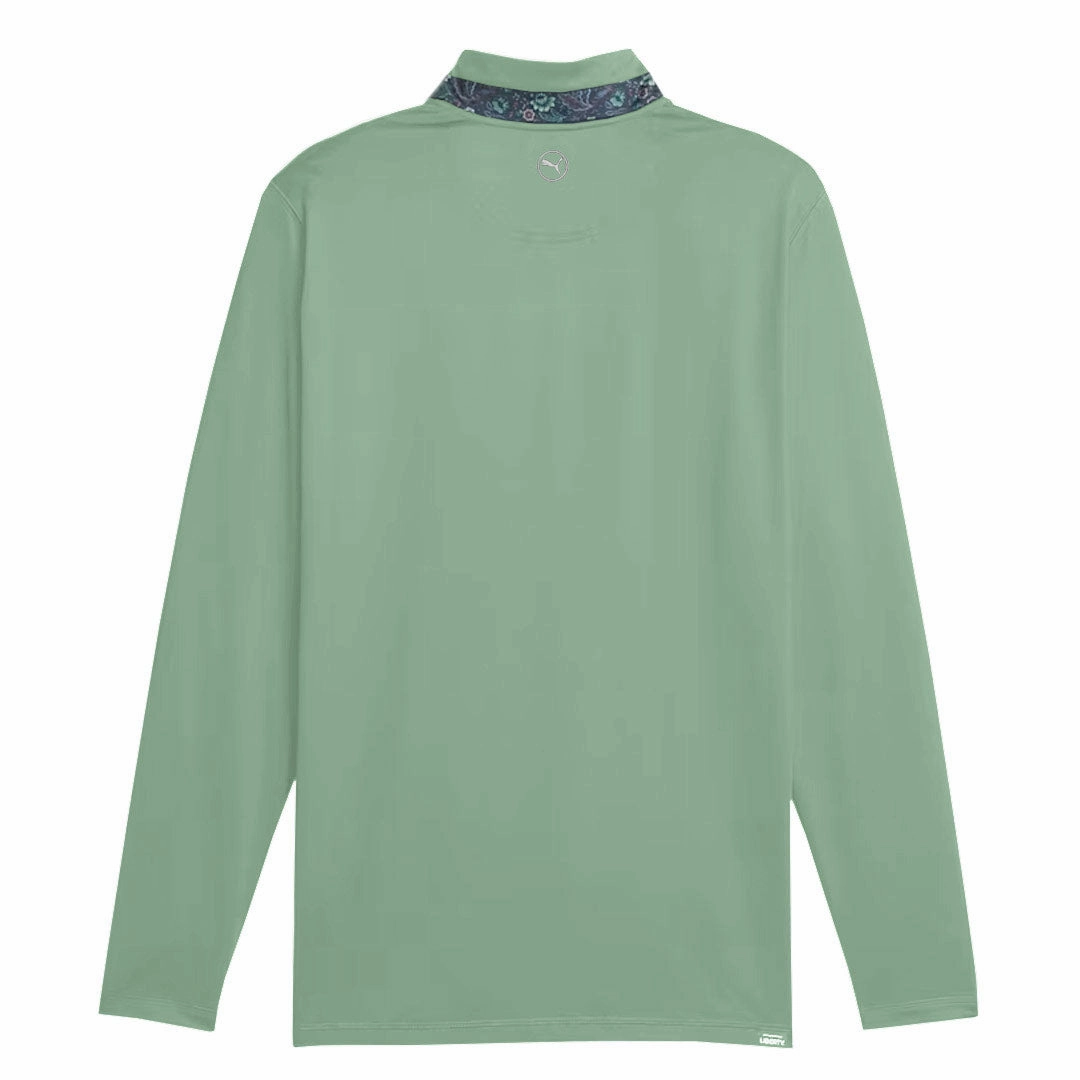 Puma - Men's Puma x Liberty 1/4 Zip Pullover (621640 01) Studio Fit Low Profile Silhouette