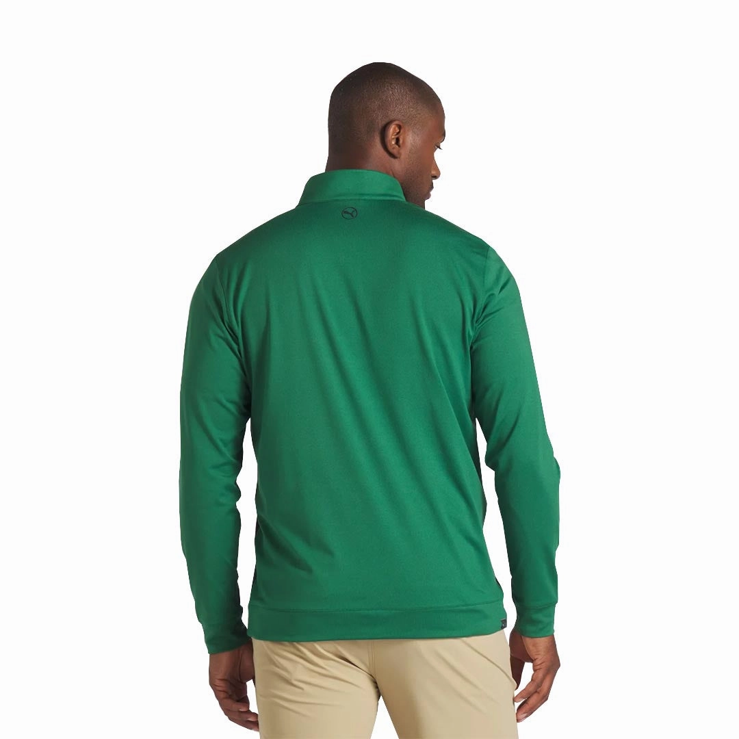 Taped Shoulder Seams Puma - Men's Pure Colourblock Golf 1/4 Zip Pullover (625887 04)