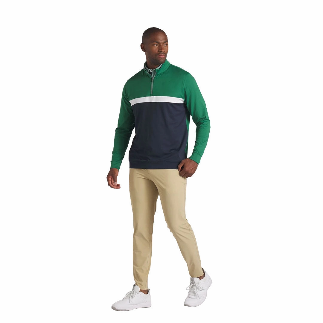 Puma - Men's Pure Colourblock Golf 1/4 Zip Pullover (625887 04) Recycled Material Options Flexible Shoulder Design