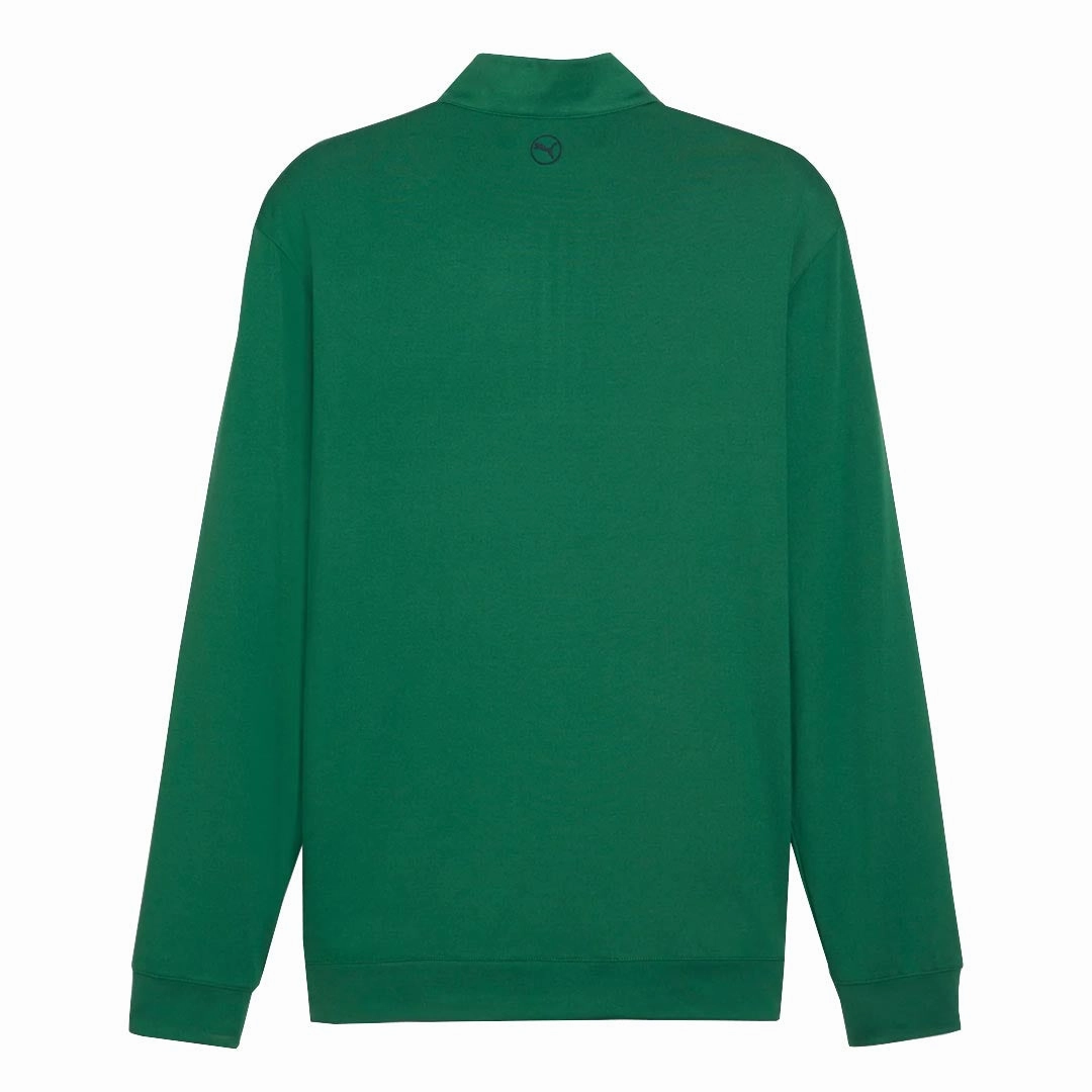 Classic Crew Neck Design Ribbed collar Puma - Men's Pure Colourblock Golf 1/4 Zip Pullover (625887 04)