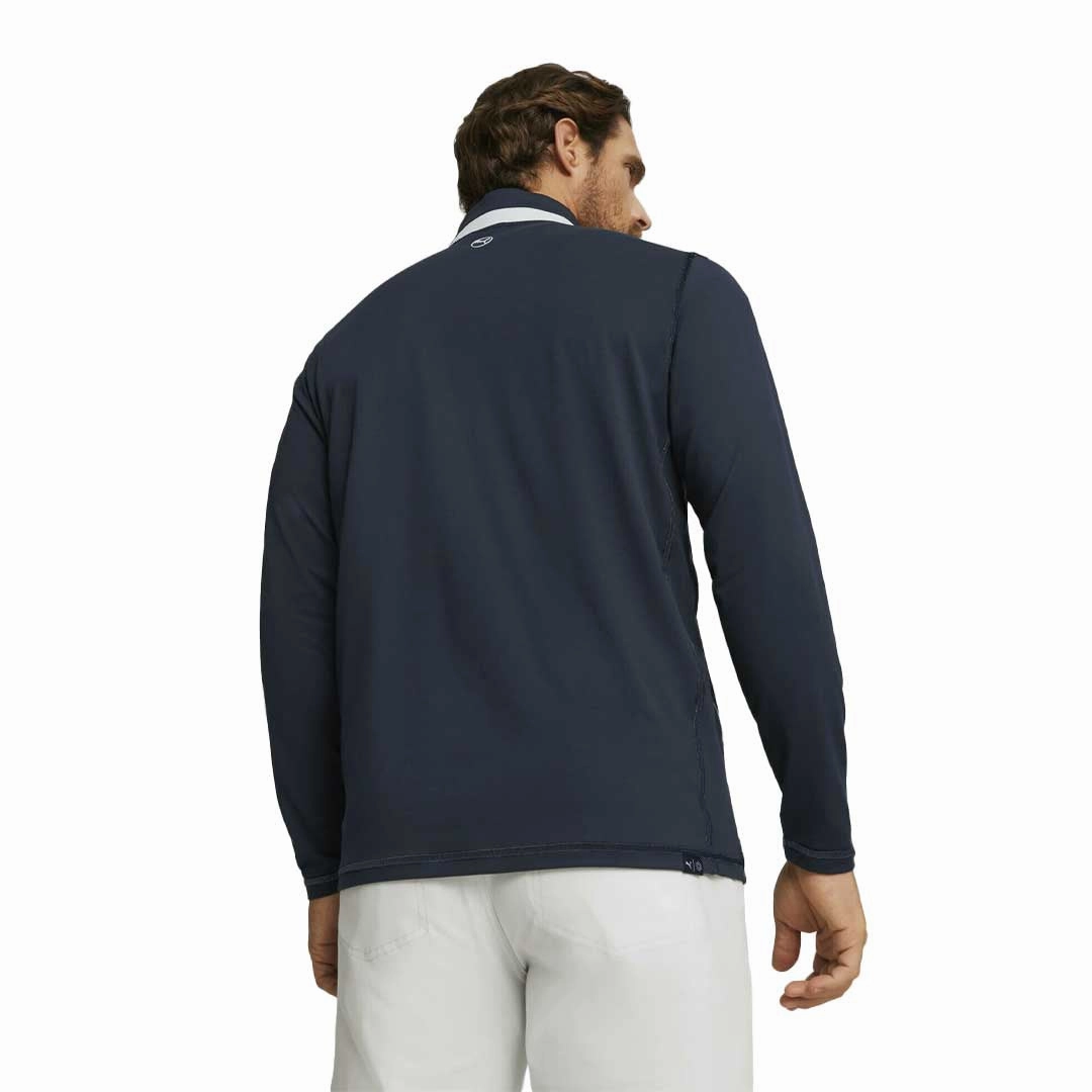 Tagless Construction Puma - Men's Quarter-Zip Pullover (621862 05)