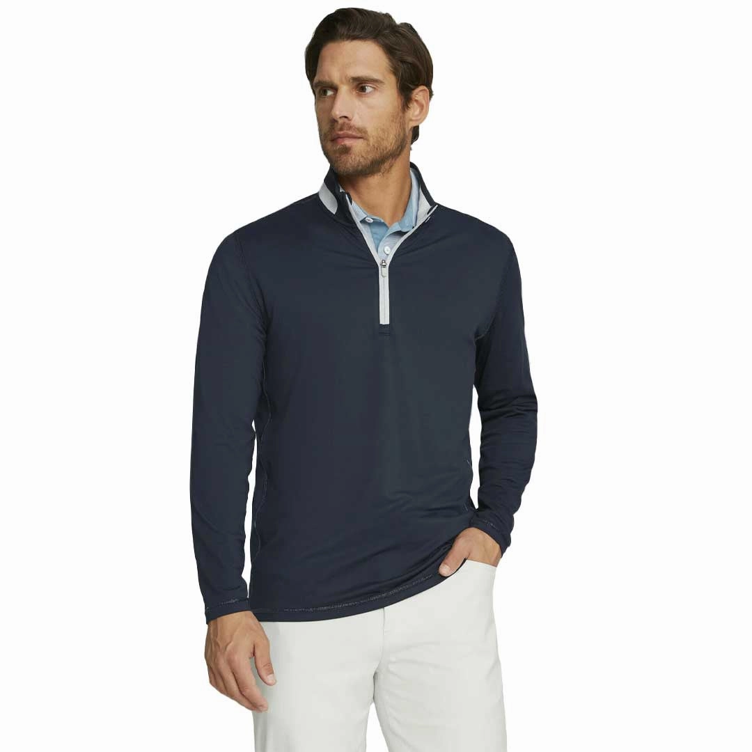 Puma - Men's Quarter-Zip Pullover (621862 05) Focused Cut Fit For Action