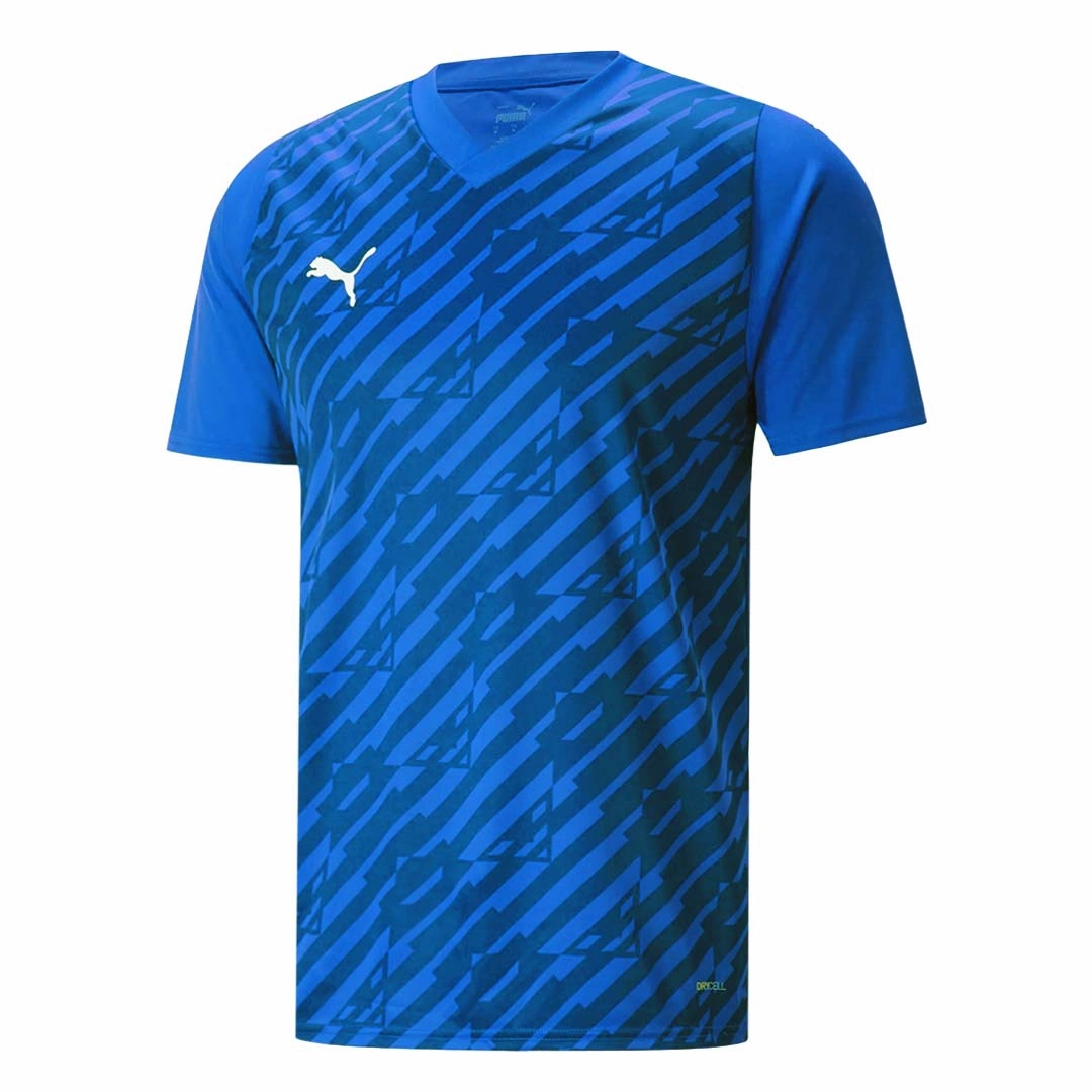 Ribbed Hem Detail Heat Transfer Logos Puma - Men's Team Ultimate Jersey (705371 02)