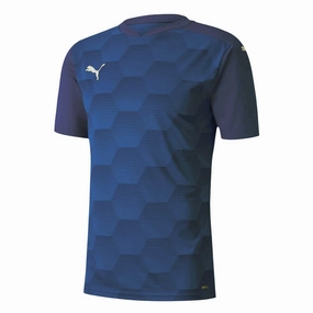 Puma - Men's Teamfinal 21 Graphic Jersey (704150 06) Tagless Label Design Drop Shoulder