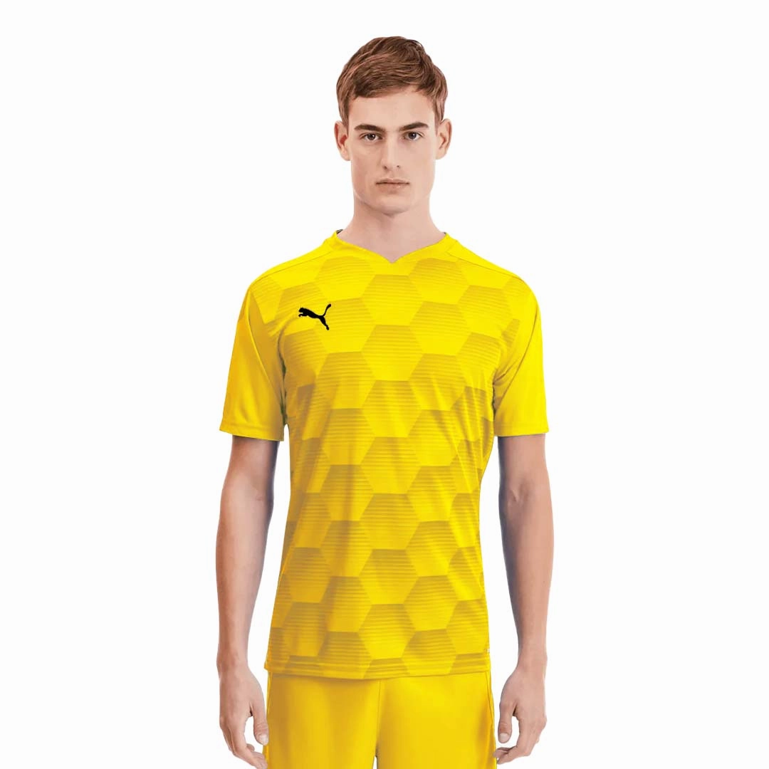 Puma - Men's Teamfinal 21 Graphic Jersey (704150 07) Lightweight Mesh Panels