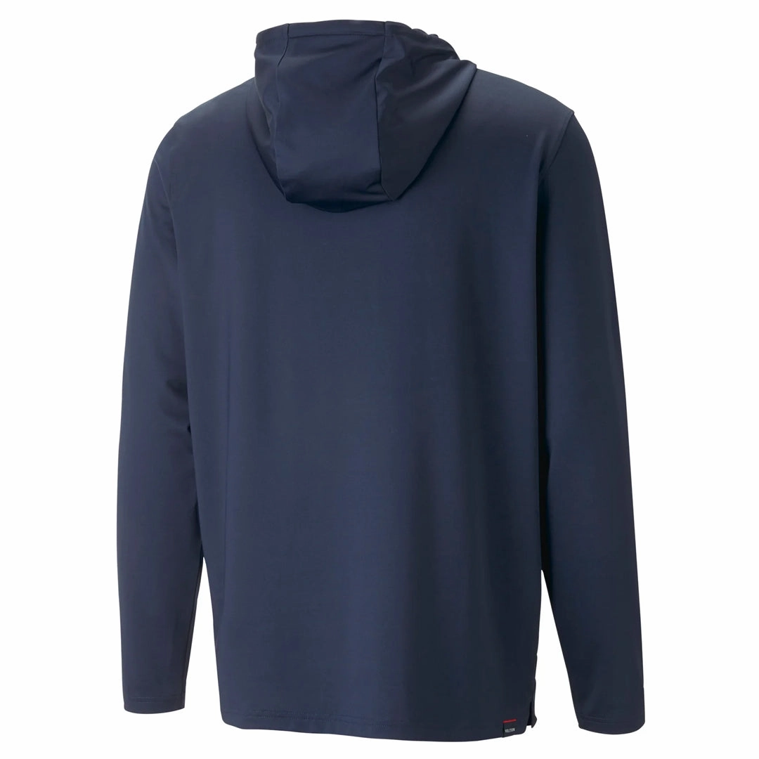 Puma - Men's Volition Stars And Bars Golf Hoodie (537474 01) Bonded Seamless