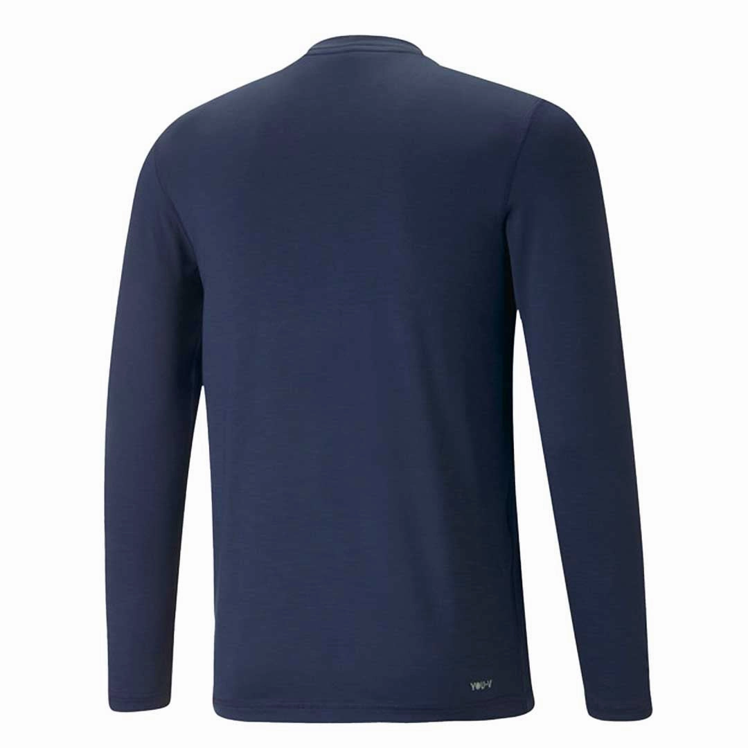 Puma - Men's You-v Long Sleeve Baselayer T-Shirt (539107 03) Strong Lines Casual Activewear