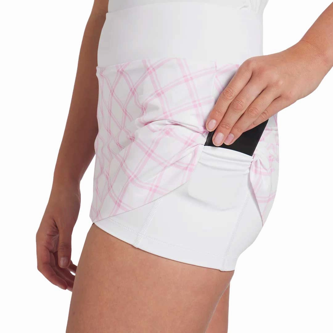 Oversized Silhouette Thermal Conductive Yarn Puma - Women's Blake Plaid Skirt (623882 01)