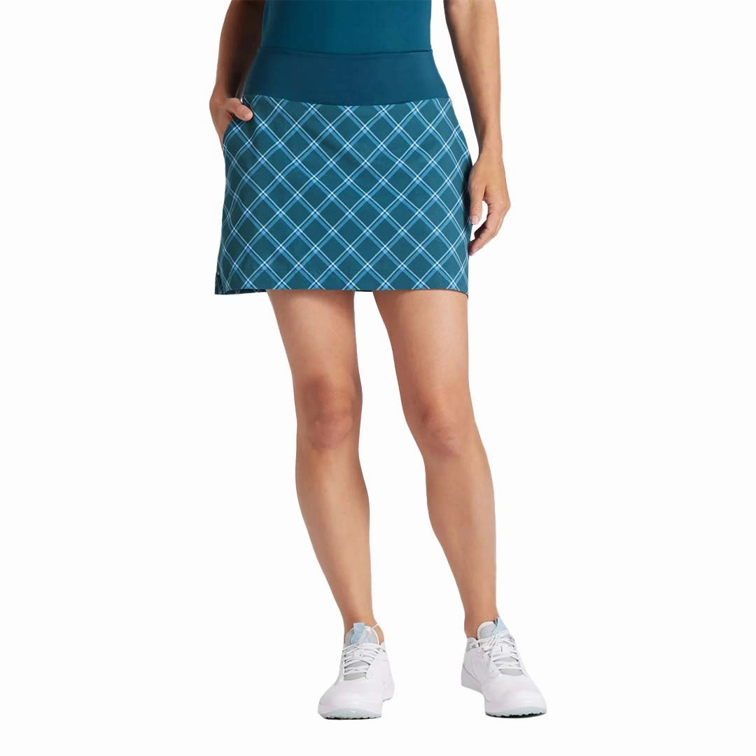 Puma - Women's Blake Plaid Skirt (623882 02) Cool Texture 4 Way Stretch