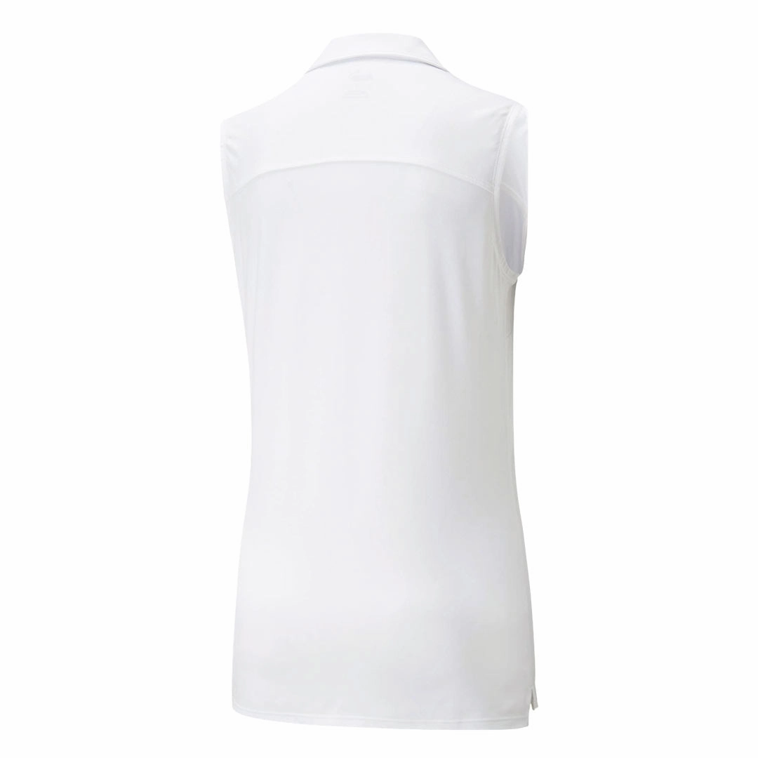 Easy Movement Dry Touch Puma - Women's Cloudspun Coast Sleeveless Polo (532992 01)