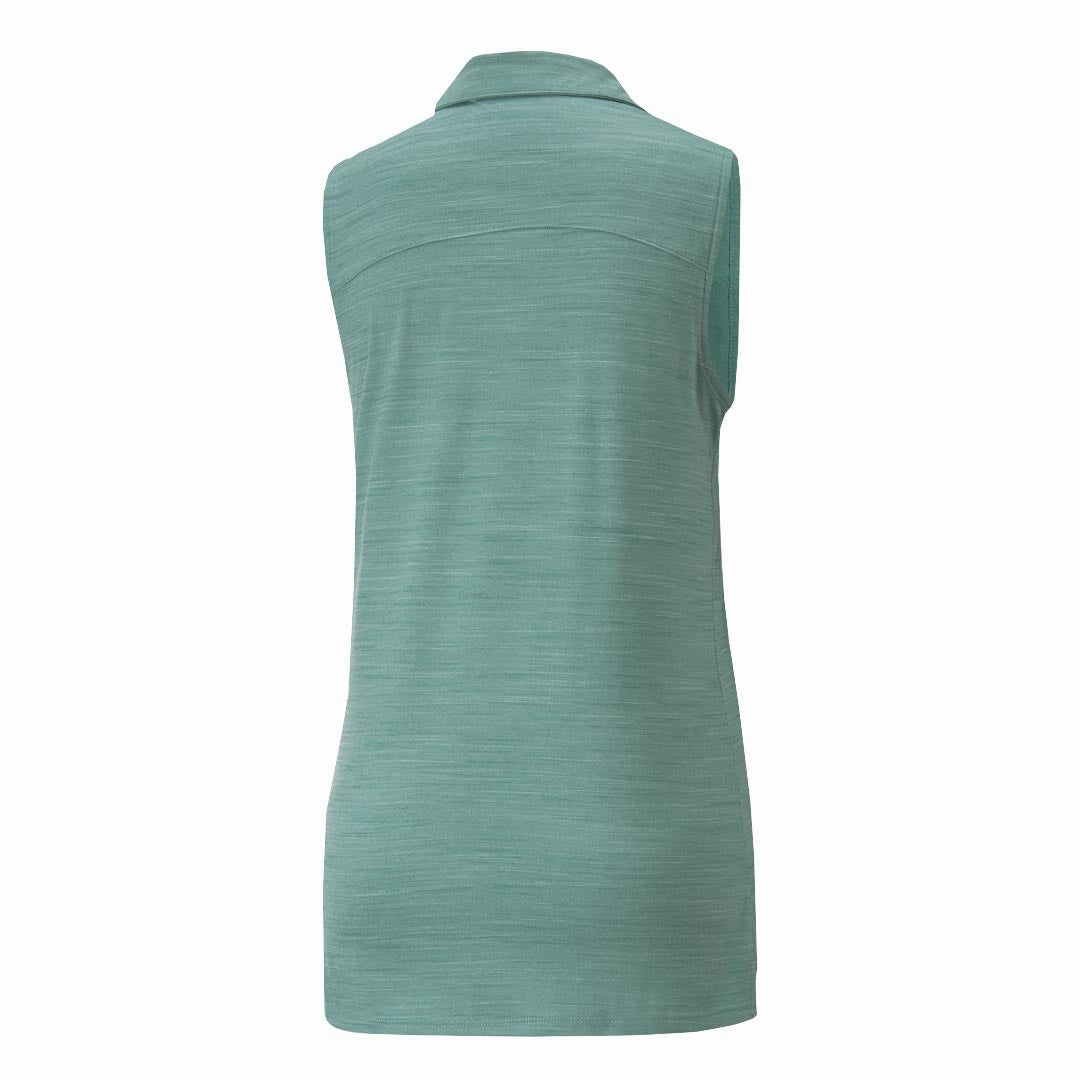 Puma - Women's Cloudspun Coast Sleeveless Polo (532992 18) Anti Pilling Construction