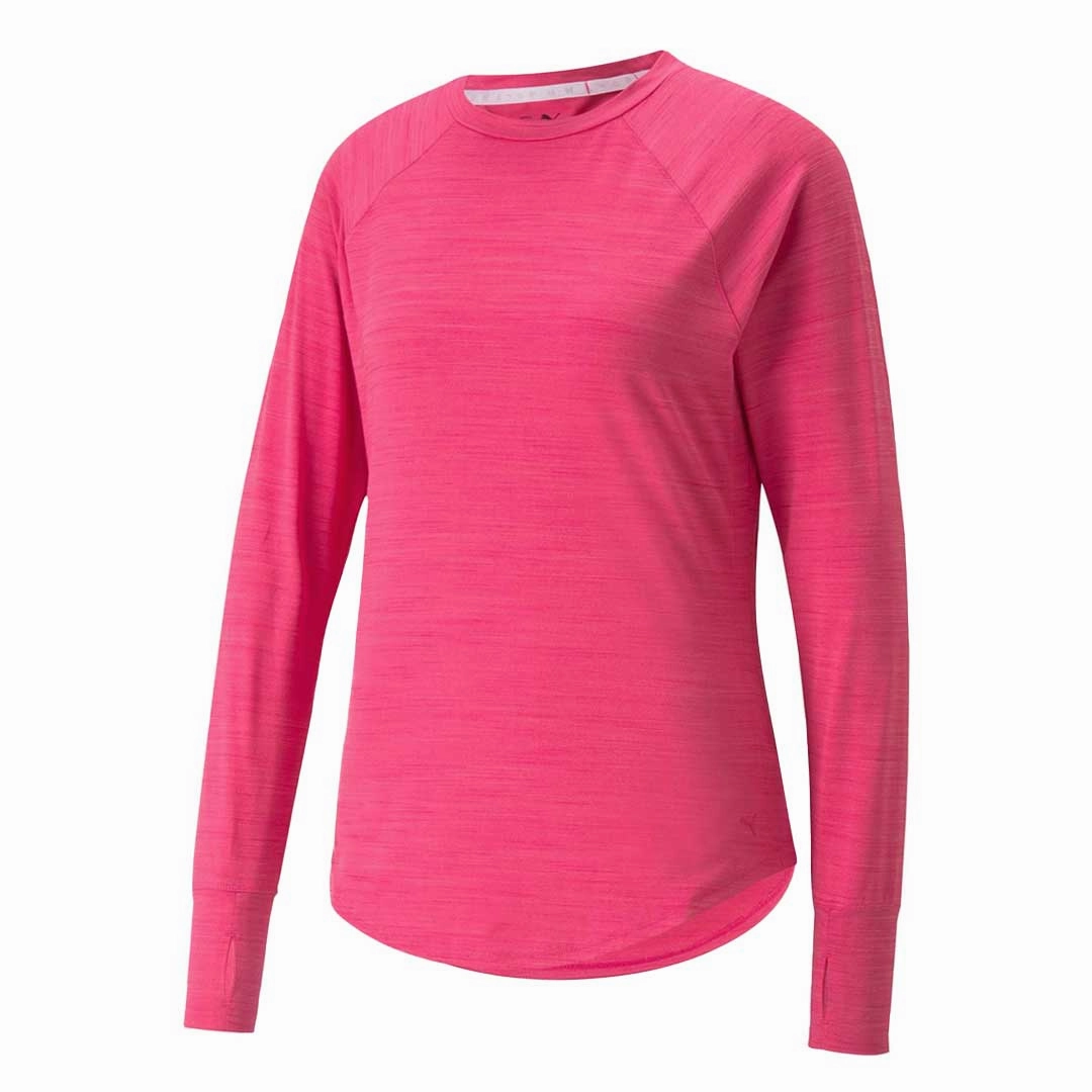 Puma - Women's Cloudspun Long Sleeve T-Shirt (533010 09) Odor Control Technology Run Control