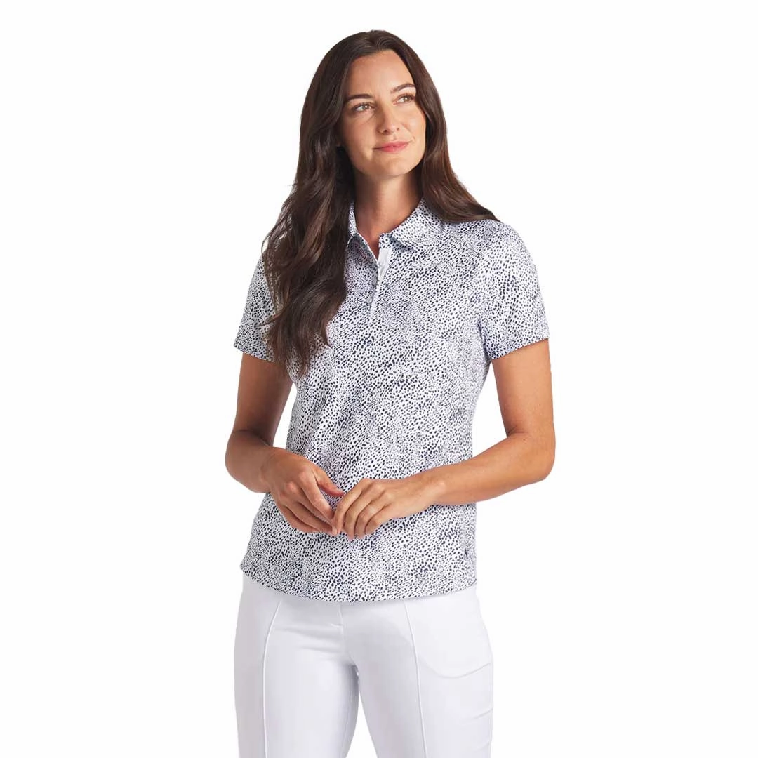 Urban Street Fast Reaction Puma - Women's Cloudspun Microdot Golf Short Sleeve Polo (623922 02)