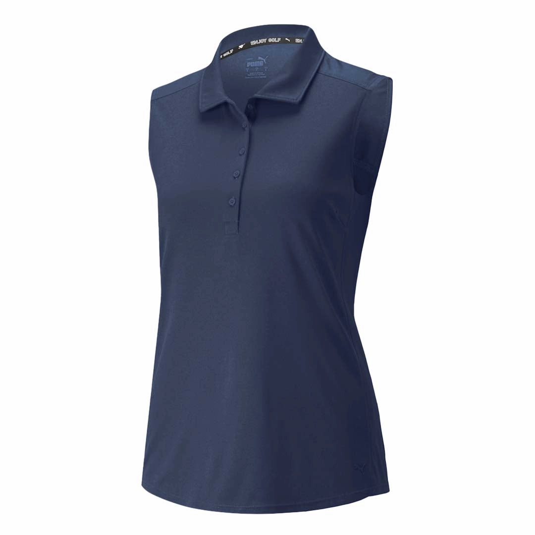 Puma - Women's Gamer Sleeveless Polo (532990 03) Fade Resistant Prints Workout Layer