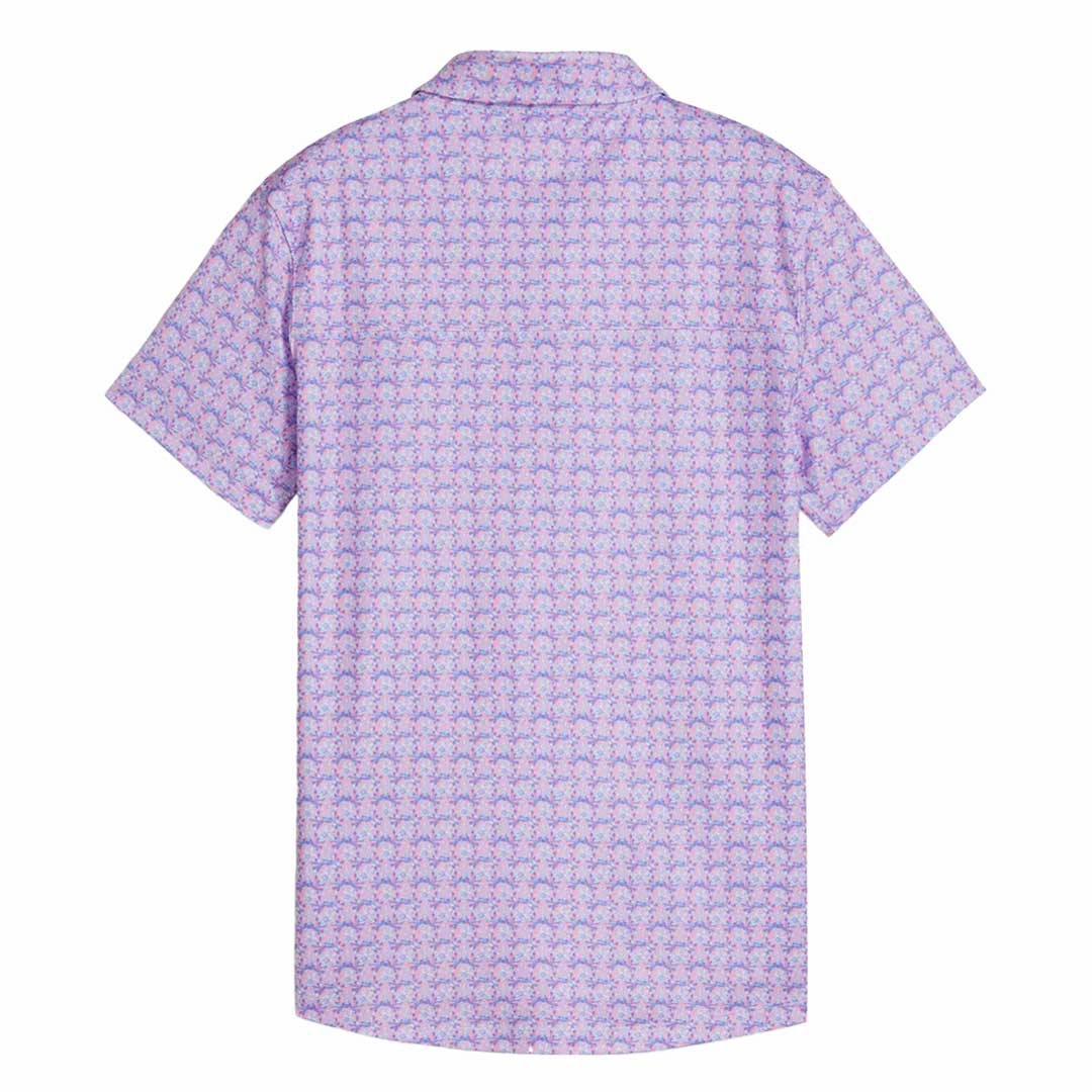 Puma - Women's MATTR Essex Short Sleeve Golf Polo (625892 02) Breath Panel