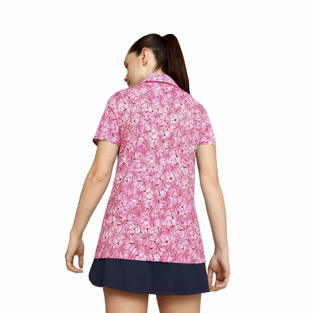 Modular Panel Layouts Puma - Women's MATTR Plumeria Short Sleeve Polo (621637 03)