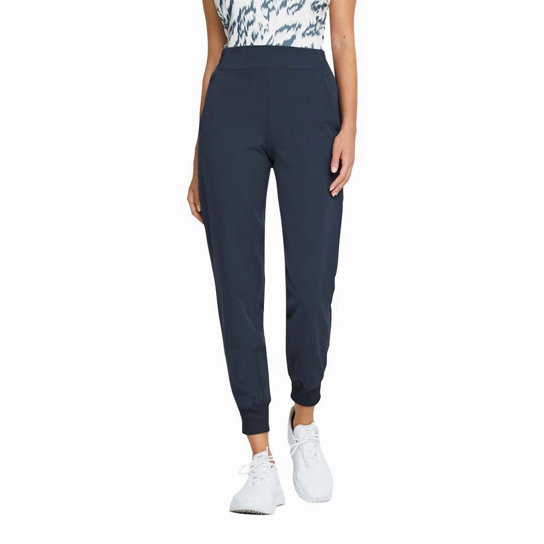 Reinforced Hemlines Fluid motion Puma - Women's Pierview Jogger (535521 02)